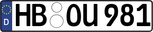 HB-OU981