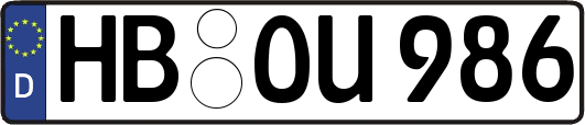 HB-OU986