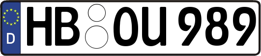 HB-OU989