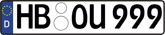 HB-OU999