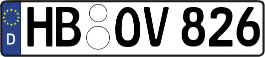 HB-OV826