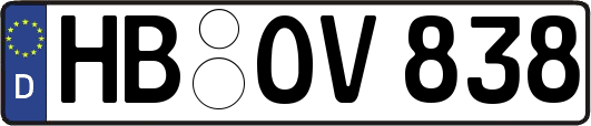 HB-OV838