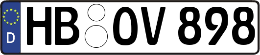 HB-OV898