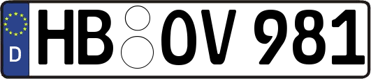 HB-OV981