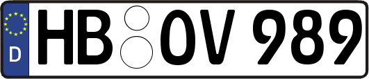 HB-OV989
