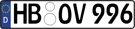 HB-OV996
