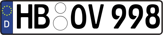 HB-OV998