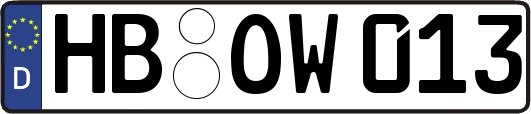 HB-OW013