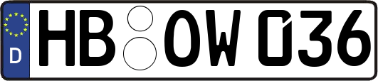 HB-OW036
