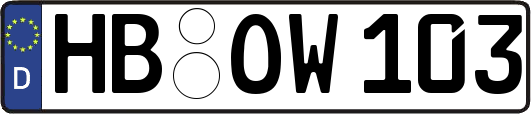 HB-OW103