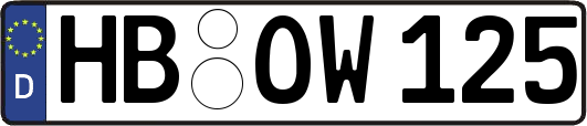 HB-OW125