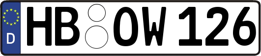 HB-OW126