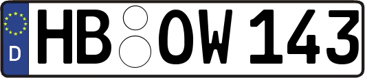 HB-OW143