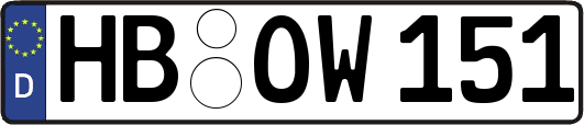 HB-OW151