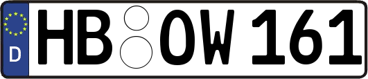 HB-OW161