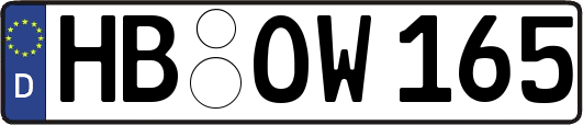 HB-OW165