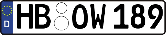 HB-OW189