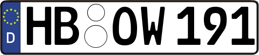 HB-OW191