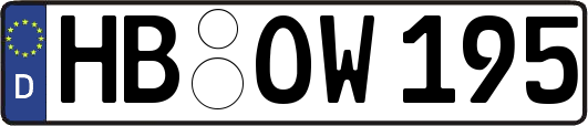 HB-OW195