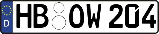 HB-OW204
