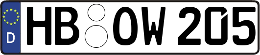 HB-OW205