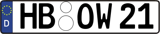 HB-OW21