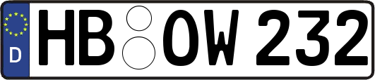 HB-OW232