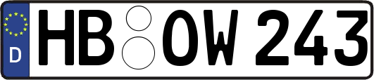 HB-OW243