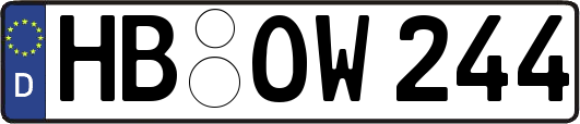 HB-OW244