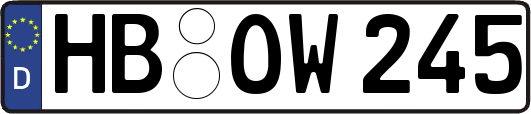 HB-OW245