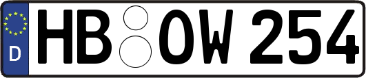 HB-OW254