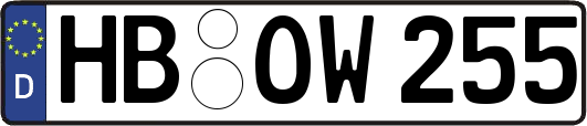 HB-OW255