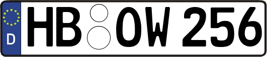 HB-OW256
