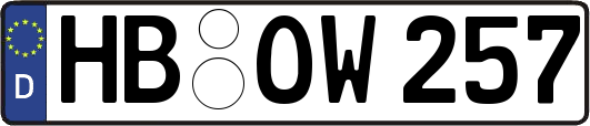 HB-OW257