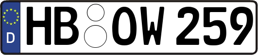 HB-OW259