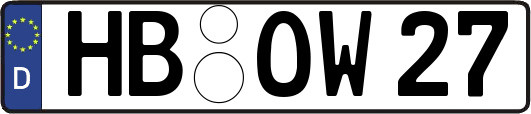 HB-OW27