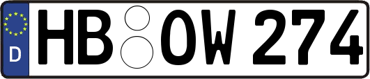 HB-OW274