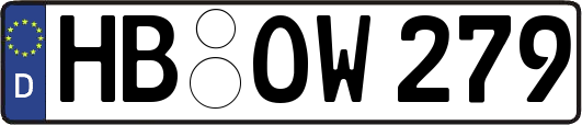 HB-OW279