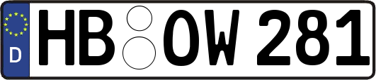HB-OW281