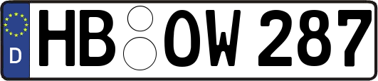 HB-OW287