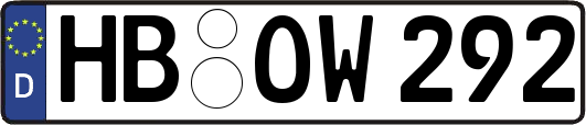 HB-OW292