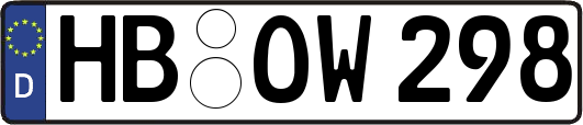 HB-OW298