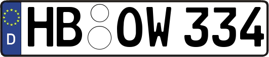 HB-OW334