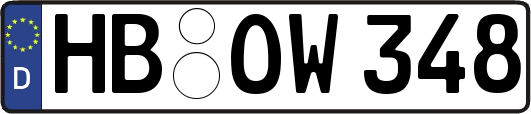 HB-OW348