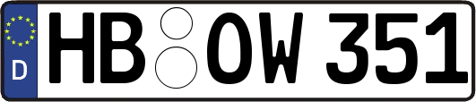 HB-OW351