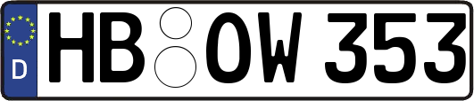 HB-OW353