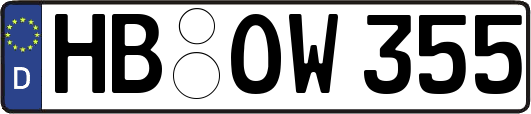 HB-OW355