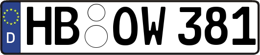 HB-OW381
