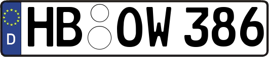 HB-OW386