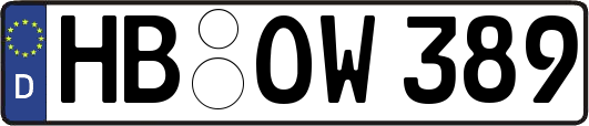 HB-OW389